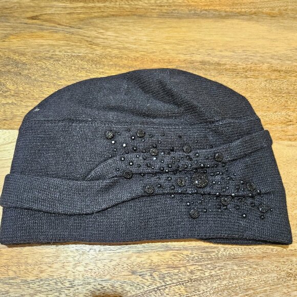 Chic Black Beaded Women\'s Hat main image 7